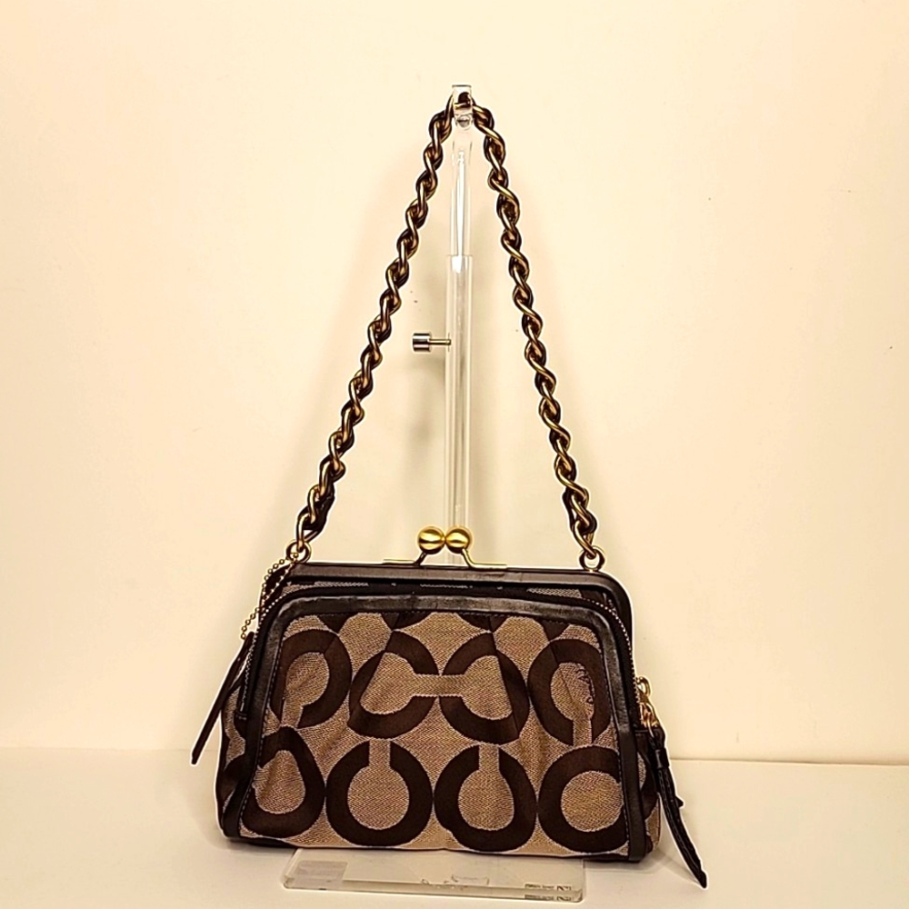 Coach Kisslock Shoulder Bag
